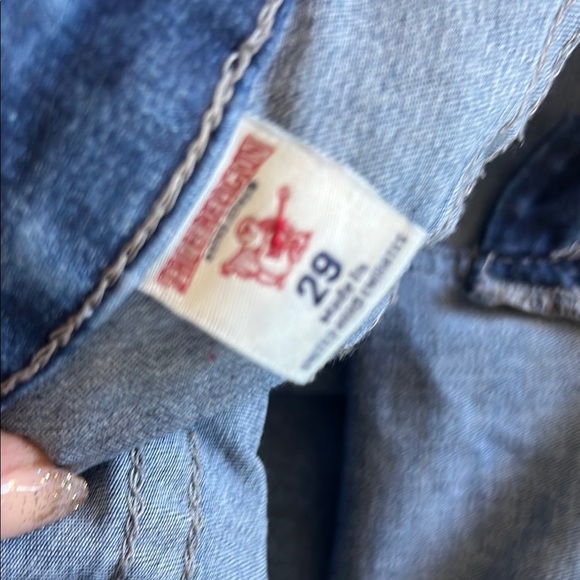 Stylish Blue Distressed Women's Jeans - Picture 5 of 5